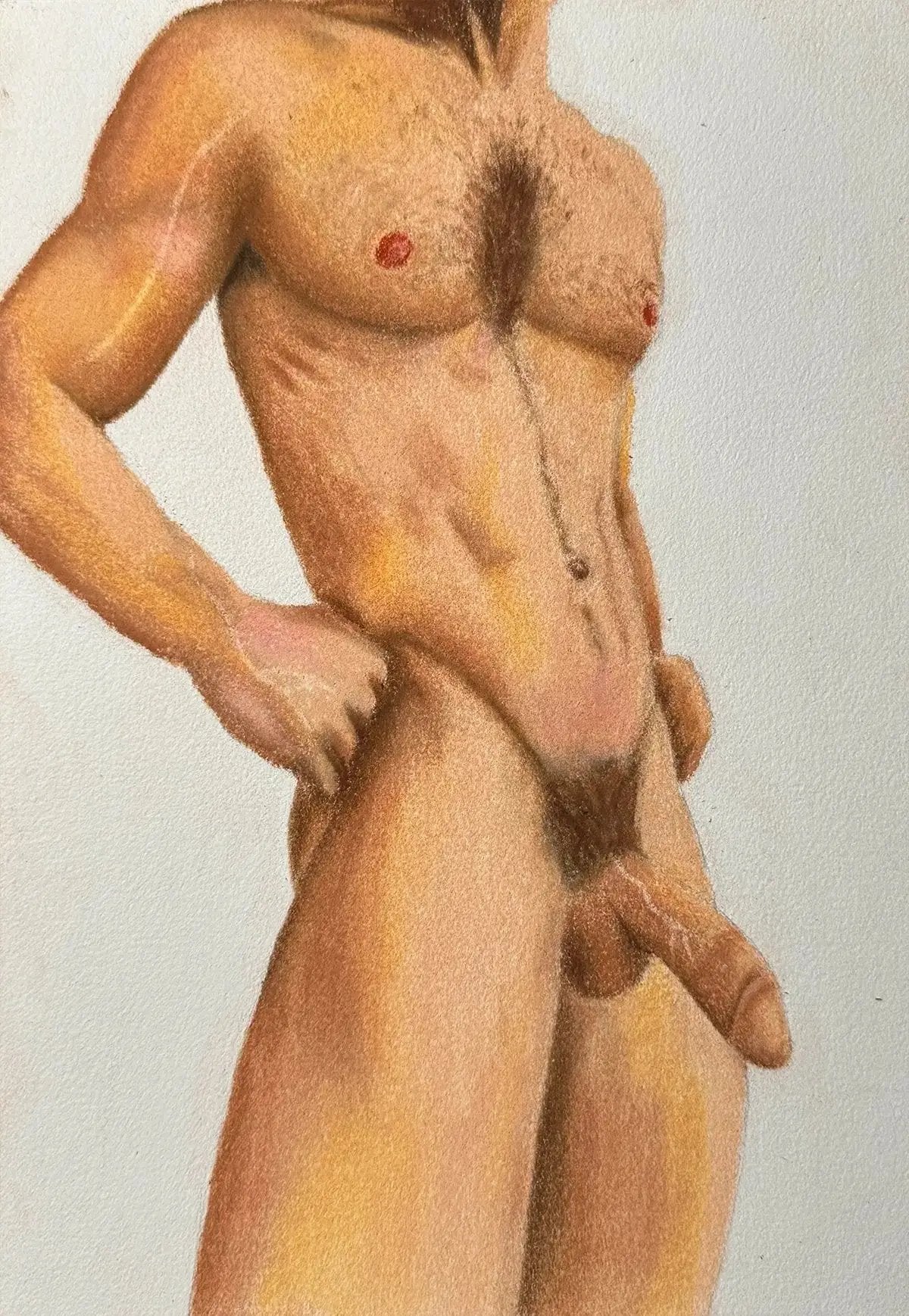 nude self portrait